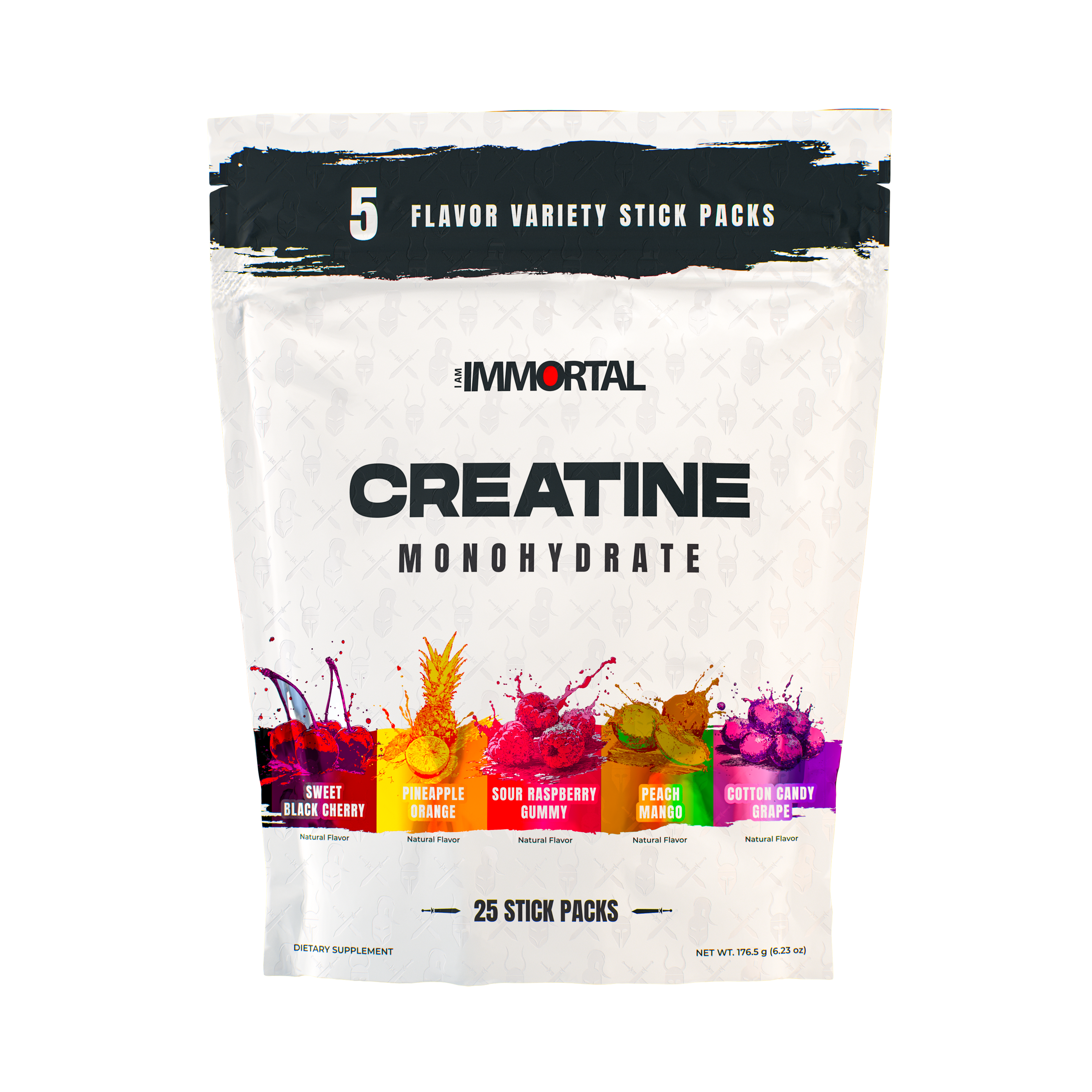 Immortal Creatine Monohydrate Variety Pack
