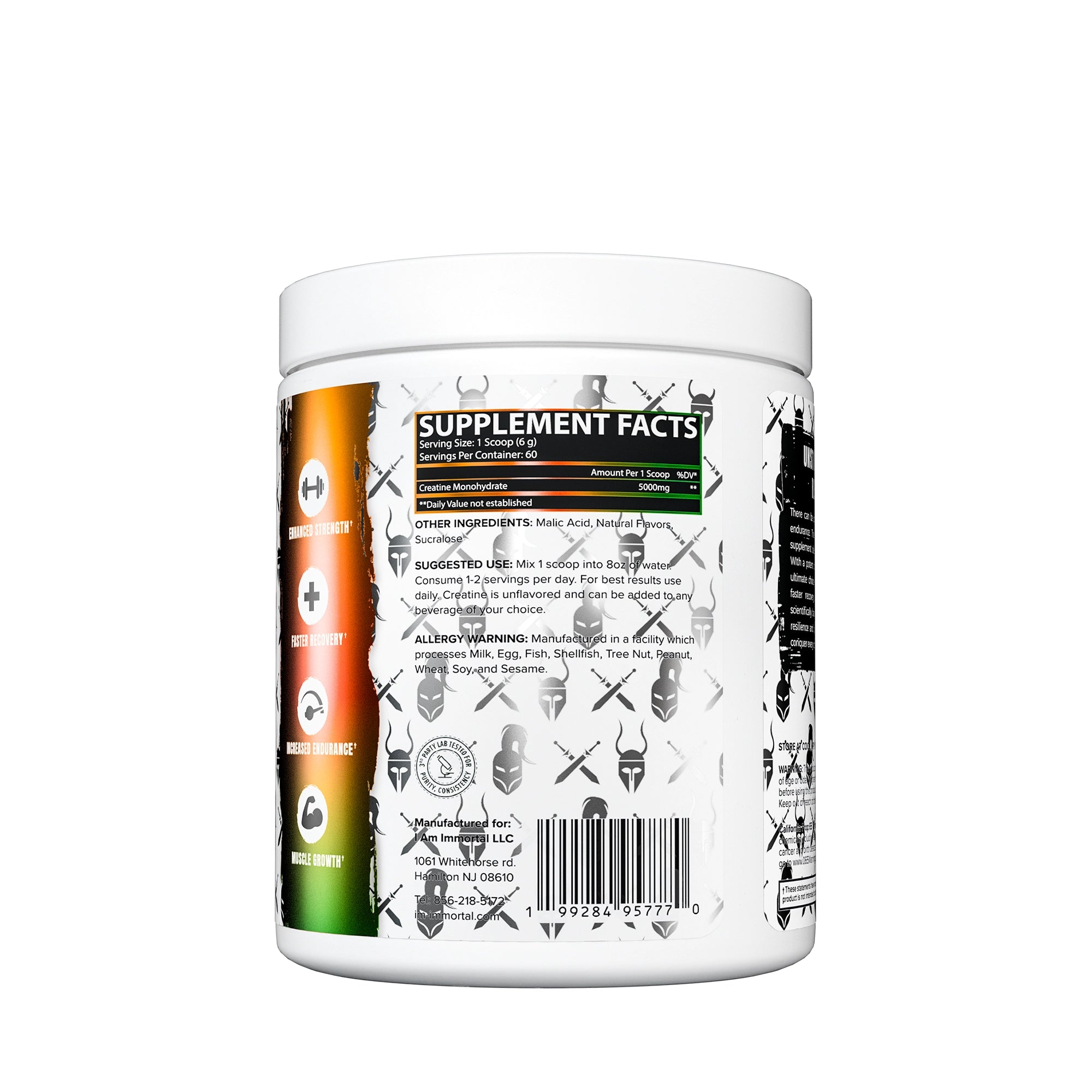 Immortal Creatine Monohydrate