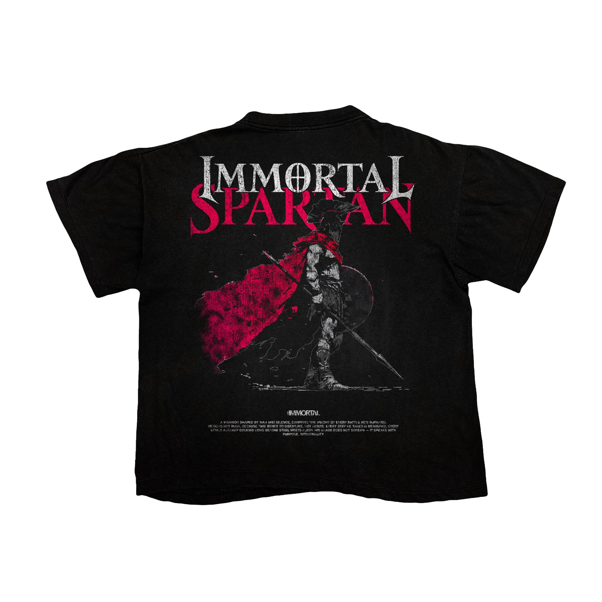 Immortal Spartan - Oversized Tee
